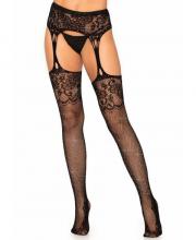 1605 Leg Avenue Rhinestone lace stockings